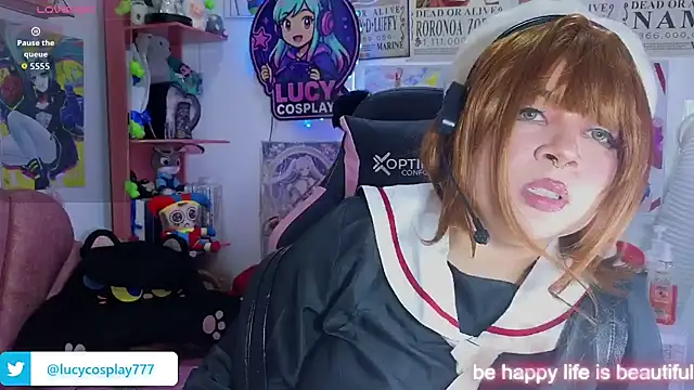 Lucycosplay777 online show from July 10, 2026, 6:43 pm