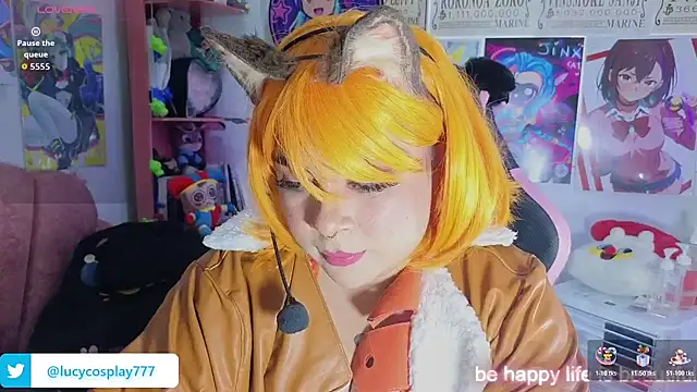 Lucycosplay777 online show from July 14, 2026, 5:18 pm