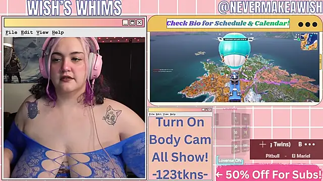 nevermakeawish online show from June 27, 2026, 10:53 am