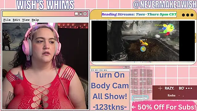 nevermakeawish online show from July 19, 2026, 10:19 am
