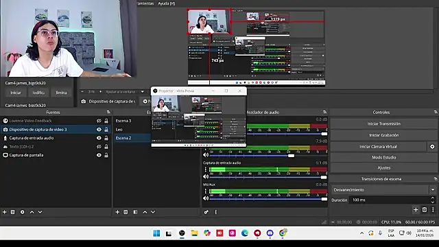dirty model online show from January 14, 2026, 3:50 pm