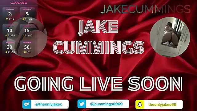 jakecummings69 online show from July 27, 2026, 11:34 pm
