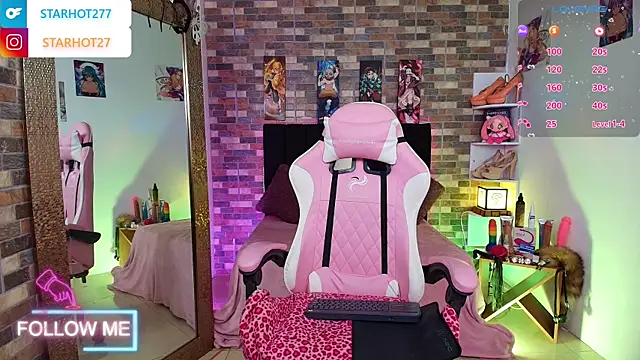 Starhott  online show from September 26, 2025, 8:02 pm