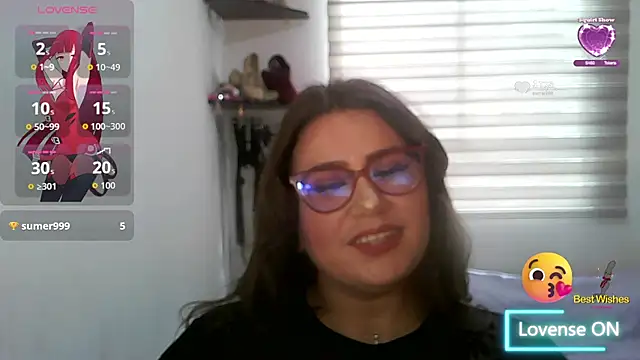 Vesper Vixen online show from October 4, 2025, 2:04 pm