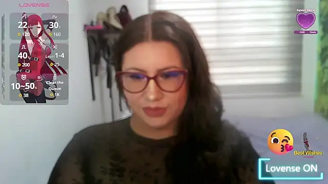 Vesper Vixen online show from October 8, 2025, 1:09 pm