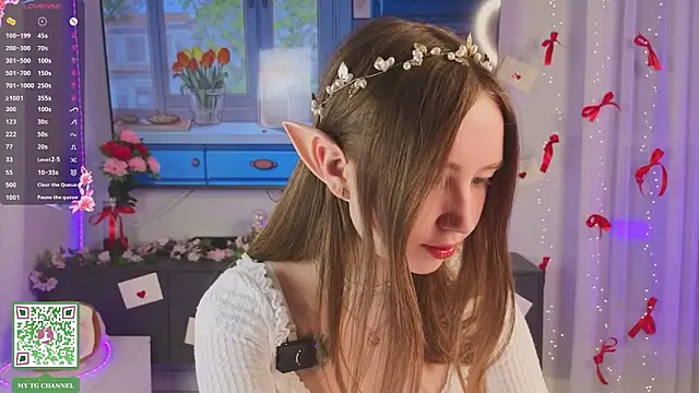 ElfredaTupy online show from March 11, 2026, 7:09 pm