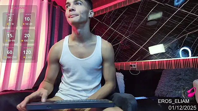 eroseliam online show from December 1, 2025, 6:46 pm