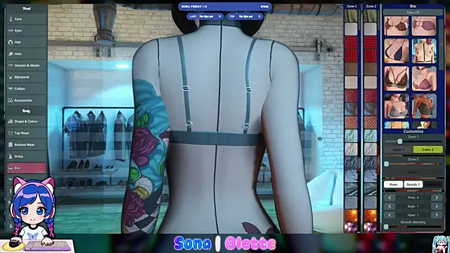 SonaBoobvelle online show from July 24, 2026, 1:31 pm