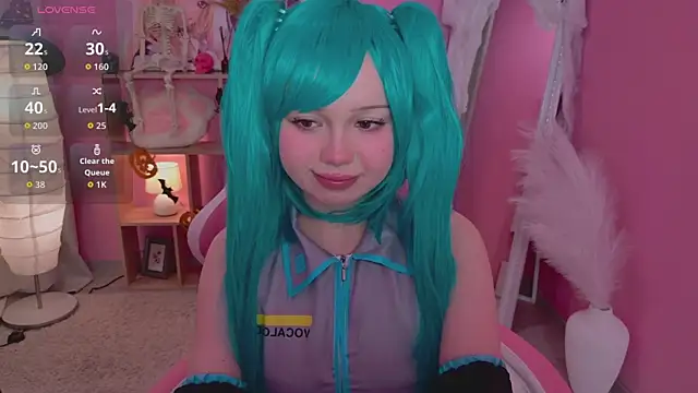 Kyomi Sun online show from October 31, 2025, 10:33 pm