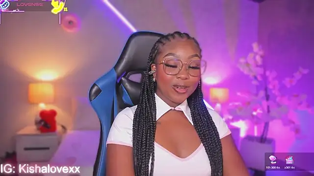 Snapshot of Kishalove_ chatting on February 21, 2026, 10:38 am Kishalove online show from February 21, 2026, 10:38 am