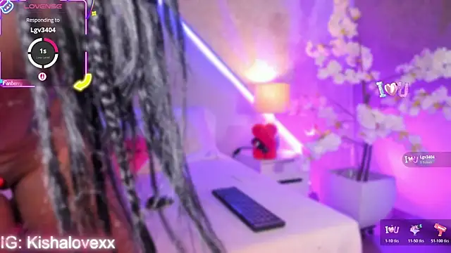 Snapshot of Kishalove_ chatting on February 25, 2026, 11:31 am Kishalove online show from February 25, 2026, 11:31 am