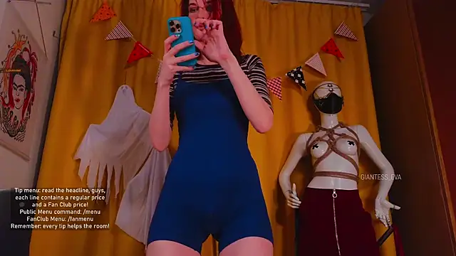 Giantess Eva online show from October 31, 2025, 5:14 pm