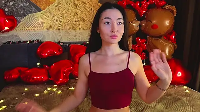 Snapshot of MilaYumi chatting on February 14, 2026, 8:11 am MilaYumi online show from February 14, 2026, 8:11 am