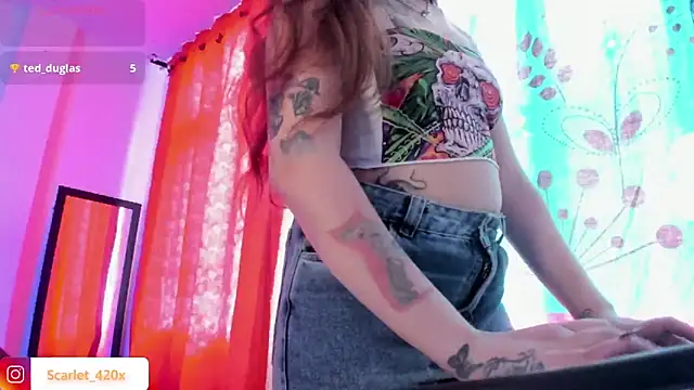 Scarlett  Cooper   online show from March 9, 2026, 8:57 pm