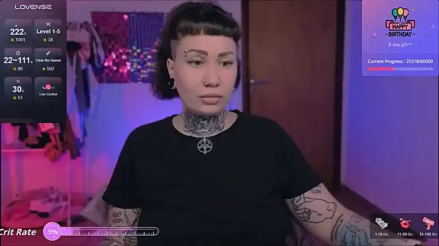 Senorita  Dakota online show from July 25, 2026, 12:42 am