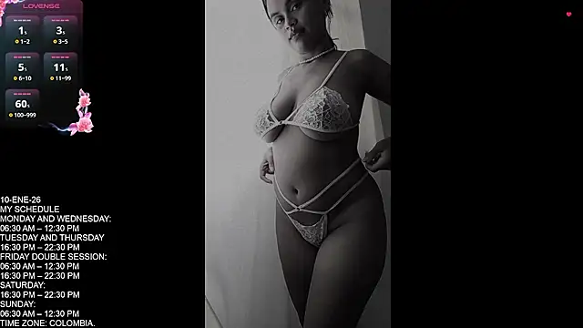 Keyli sweet online show from January 10, 2026, 9:41 pm