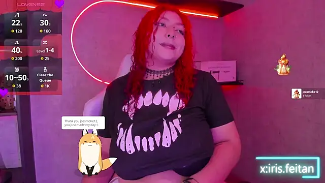 irisfeitan online show from March 1, 2026, 10:39 am