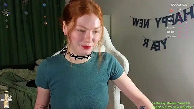 GingerCute online show from January 11, 2026, 1:27 pm