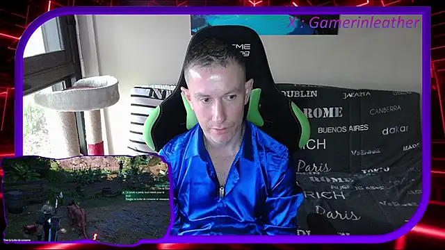 Snapshot of Gamerinleather chatting on November 1, 2025, 9:11 am Gamerinleather online show from November 1, 2025, 9:11 am