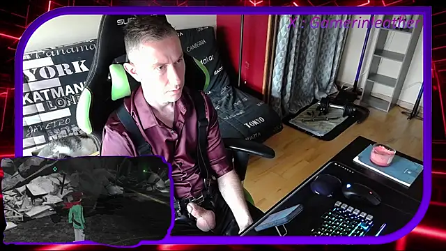 Snapshot of Gamerinleather chatting on November 2, 2025, 9:22 am Gamerinleather online show from November 2, 2025, 9:22 am