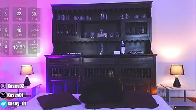 kasey  online show from February 17, 2026, 8:04 pm