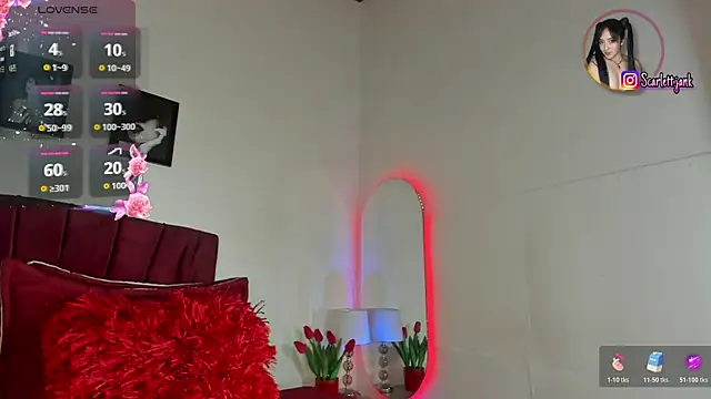 Scarlett Jank online show from July 27, 2026, 6:26 pm