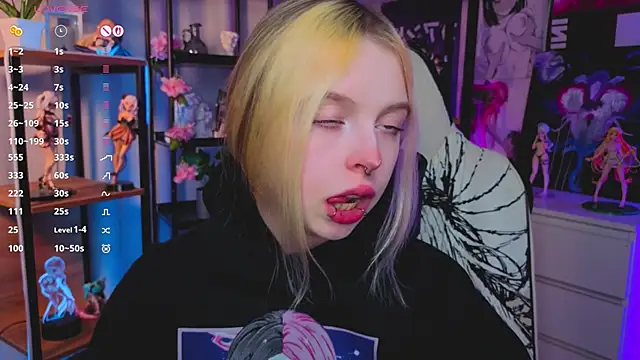 ElvenQueen online show from November 27, 2025, 4:09 pm