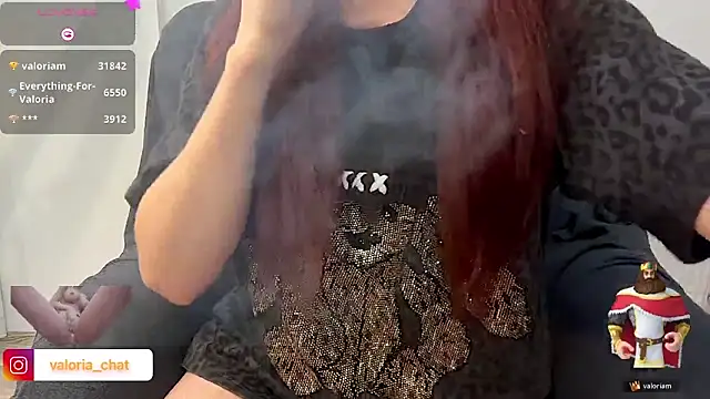 Snapshot of valoriaaaa chatting on February 9, 2026, 10:36 pm valoriaaaa online show from February 9, 2026, 10:36 pm