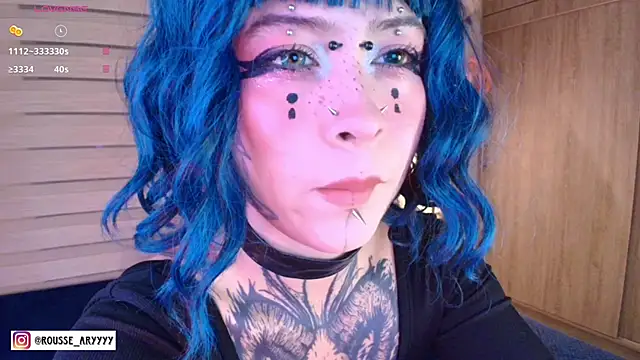 AryRousse online show from July 29, 2026, 2:21 am