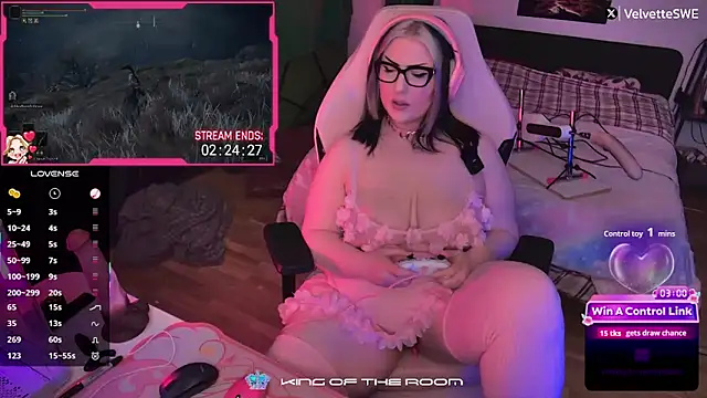 VelvetteSWE online show from May 11, 2026, 6:05 pm