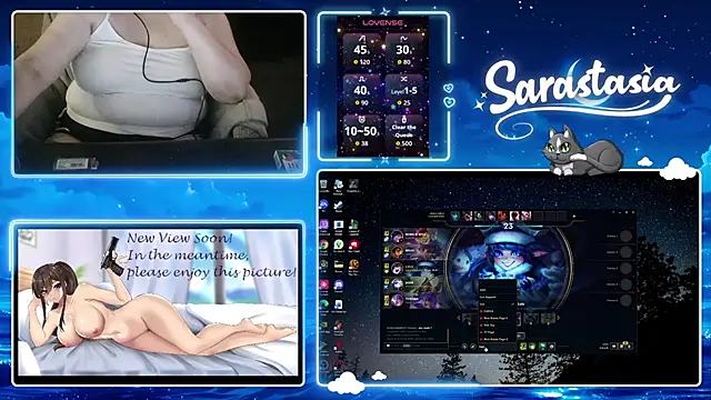 Snapshot of Sarastasia417 chatting on April 27, 2026, 4:10 am Sarastasia417 online show from April 27, 2026, 4:10 am