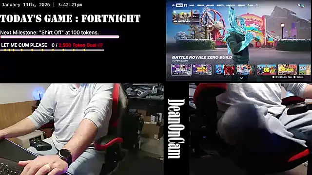 DeanonCam online show from January 13, 2026, 9:42 pm