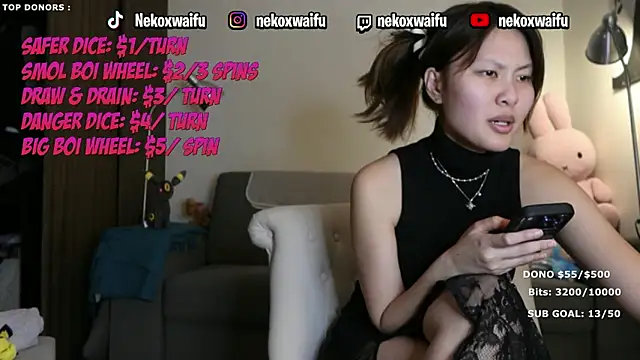 nekoxwaifu online show from March 20, 2026, 8:57 pm