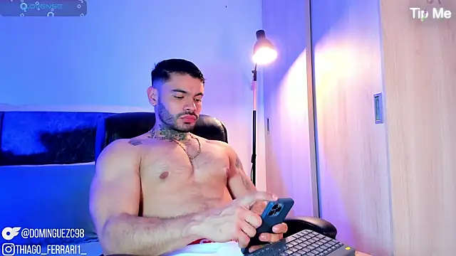 thiago ferrari  online show from May 25, 2026, 6:41 am