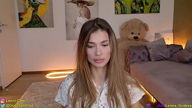 Lenna Godess online show from March 10, 2025, 6:16 am