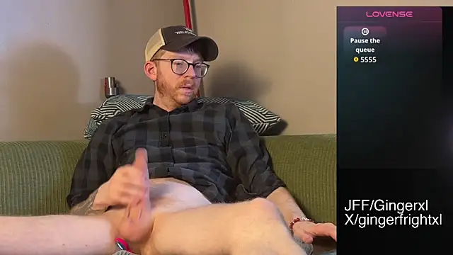Gingerxl8 online show from May 21, 2026, 8:38 pm
