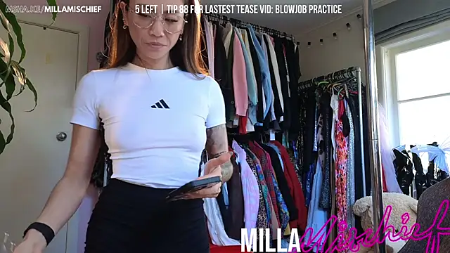 millamischief online show from July 27, 2026, 3:13 am
