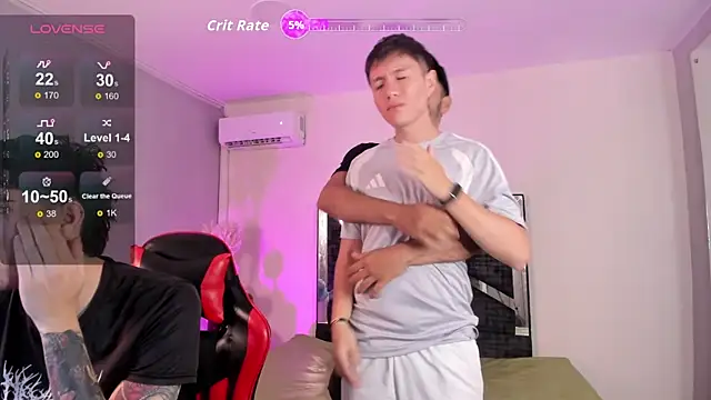 Bad Boys777 online show from April 17, 2026, 8:45 pm