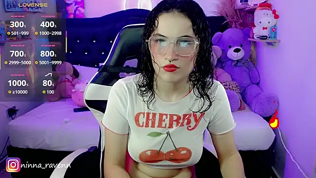 Snapshot of ninna_raven chatting on March 2, 2026, 9:10 pm ninna raven online show from March 2, 2026, 9:10 pm