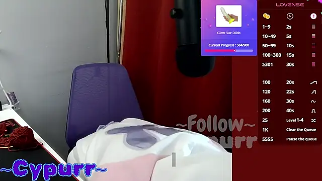 Snapshot of Cypurr chatting on April 9, 2026, 8:14 pm Cypurr online show from April 9, 2026, 8:14 pm