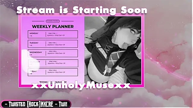 Snapshot of xxunholymusexx chatting on July 14, 2026, 9:09 pm xxunholymusexx online show from July 14, 2026, 9:09 pm