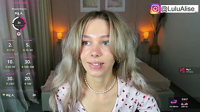 LuluAlis online show from April 5, 2026, 1:52 pm