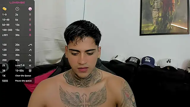 sweetlatinoboy online show from March 21, 2026, 10:57 pm