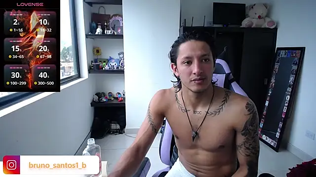 Bruno santos1 online show from July 18, 2026, 2:10 pm