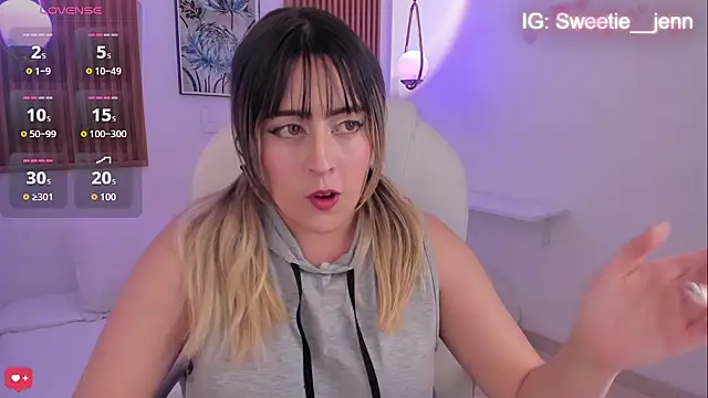 jenny Dream  online show from July 18, 2026, 2:38 am