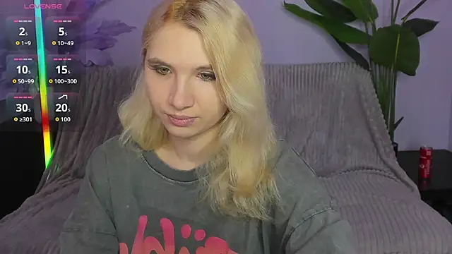 Kitty Blondie online show from April 9, 2026, 2:33 am