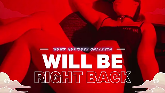 GoddessCallista online show from June 11, 2026, 2:26 pm
