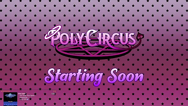Snapshot of PolyCircus chatting on April 8, 2026, 4:34 am PolyCircus online show from April 8, 2026, 4:34 am