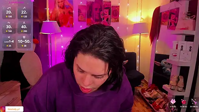 Melody p online show from June 25, 2026, 6:01 pm
