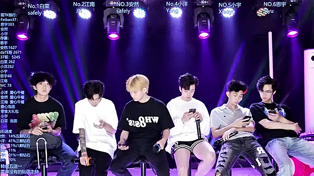 Snapshot of AOA-MIC chatting on May 6, 2026, 1:05 pm AOA-MIC online show from May 6, 2026, 1:05 pm